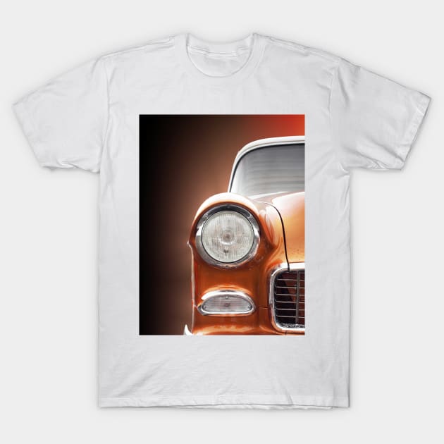 US American classic car 1955 Bel Air T-Shirt by Beate Gube